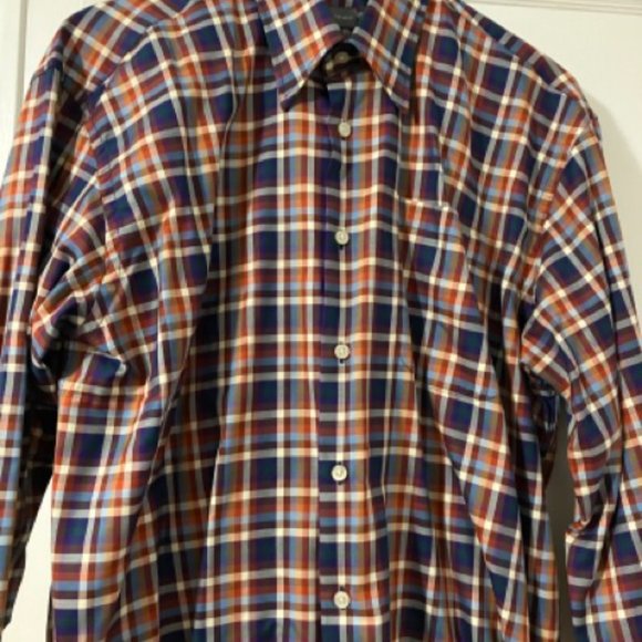 Hickey Freeman Colorful Men's Shirt - Picture 4 of 5